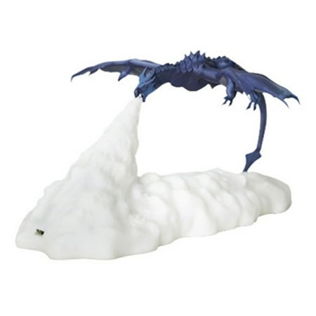 

Walmeck 3D Printing Ice Dragon Fire Lamp Warm Night Light USB Rechargeable Home Decoration Kids Gift