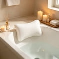 thumbnail image 1 of Bath Pillow For Tub Foam Headrest For SPA Pool Bathtub Ergonomic Neck SupportHome Bath White, 1 of 6