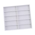 thumbnail image 4 of Sunglasses Organizer Glasses Holder Collectables 10 Slot Glasses Storage Box Sunglasses Display Case for Home Travel Tabletop White, 4 of 10