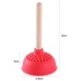 thumbnail image 1 of vnanda Toilet Pump Tea Infuser Tea Infuser Creative Toilet Pump Shape Reusable Durable Silicone Tea Strainer with Handle for Home Kitchen Tea Sieve Tool, 1 of 7