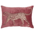 thumbnail image 1 of homeroots Décoration Intérieure 385932 Coussin Lombaire Léopard Rose, 1 of 1
