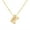 Gold Letter E, variant on PAURO Initial Bubble Necklaces for Women A-Z Letter Name Gold Plated Stainless Steel Chunky Pendant Personalized Statement Delicate Alphabet Charm Elegant Dainty Jewelry Gold Letter F
