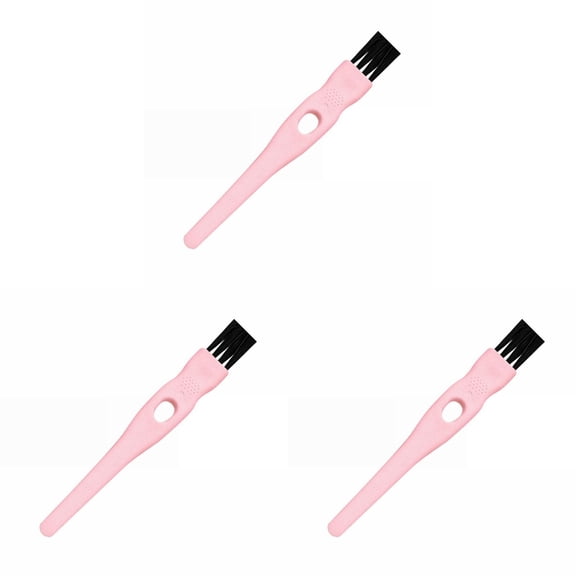 Nylon Bristle Detail Cleaning Brushes, 4.3 Inch Slim Precision Brushes for Keyboard, Nose Trimmers, Mug Lids and Tiny Narrow Gaps