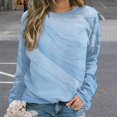 thumbnail image 2 of Colorful Marble Pattern Womens Oversized Sweatshirts Hoodies Crewneck Casual Tops Comfy FallWinter Clothes 2024, 2 of 7