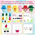 thumbnail image 4 of Hand Puppet Making Kit Making Handicraft Felt Toys for Children Make Your Own Sock Puppet, 4 of 5