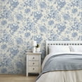 thumbnail image 2 of Fine Decor Gabriela Blue Floral Wallpaper, 2 of 7