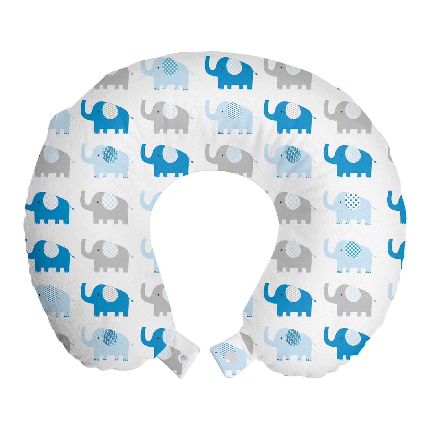 Travel Neck Pillow For Kids Support Neck Cushion For Car Accessories And Camping Essentials Travel Accessories Pillows For Sleeping Outdoor Cushions Elephant 