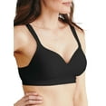 thumbnail image 5 of Women's Bali 3463 Comfort Revolution Wirefree Bra (Black 40DD), 5 of 6