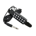 thumbnail image 2 of BELOVING 12 Soundhole Guitar Pickup Amplifying Electric Guitar Accessory Preamplifier Silver, 2 of 10
