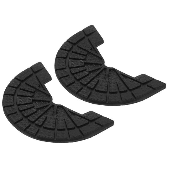1 Pair Nonslip Sole Heel Pads for Sneaker Heel Repair Compact Rubber Shoe Protectors and Heel Pad Replacements