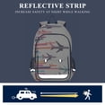 thumbnail image 5 of FORMRS Unisex School Backpack 17" Student Travel Bag with Laptop Compartment, Flying Planes, 5 of 7