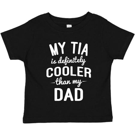 

Tia Baby Clothes My Tia Is Cooler Than My Dad Baby Bodysuit One Piece or Toddler T-Shirt