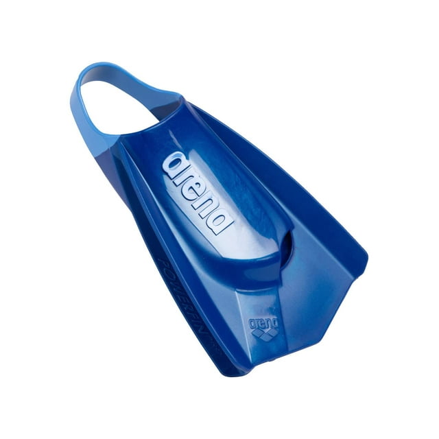 Aletas de entrenamiento de natación Arena Powerfin Pro II Silicone Blue
