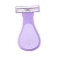 thumbnail image 1 of Tachiuwa Rasoir Manuel pour Femmes Tondeuse Portable pour Aisselles Bikini Hôtel Violet, 1 of 9