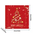 thumbnail image 3 of Christmas Jewelry Gift Countdown Calendar Advent Necklace Ear Studs Earrings Handheld Gift Box, 3 of 6