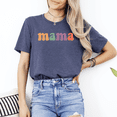thumbnail image 2 of Mama Shirt Women Colorful Bubble Letter Graphic Tee Cute Mothers Day Gift Top, 2 of 6