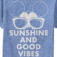 thumbnail image 2 of Boy's Mickey & Friends Sunshine and Good Vibes Mickey Performance Graphic Tee Royal Blue Heather Large, 2 of 4