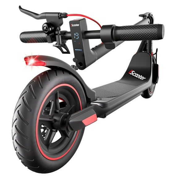 iScooter Electric Scooter for Adults, 15 Miles Long Range, 19 Mph Top Speed, Commuting Electric Scooter with Cruise Control, Dual Braking Systems E-Scooter for Adults Teens