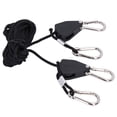 thumbnail image 2 of 2PCS 1/8in Grow Light Rope Hanger Adjustable Heavy Duty Rope Clip Hanger High Strength Rope Hanger, 2 of 14