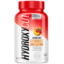 Hydroxycut Gummies Weight Loss Supplement, Metabolism Support, Mixed Fruit, Unisex, 90 Ct