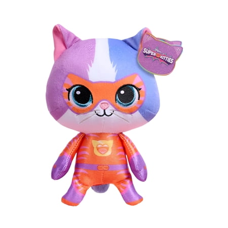 SuperKitties Small 8-inch Plush Buddy Stuffed Animal Su-Purr Wild Outfit