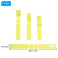 thumbnail image 2 of Uxcell 50 Pcs Plastic Plant Tags, Wrap Around Plant Labels Adjustable Nursery Garden Tags with Pen for Plant Yellow, 2 of 6