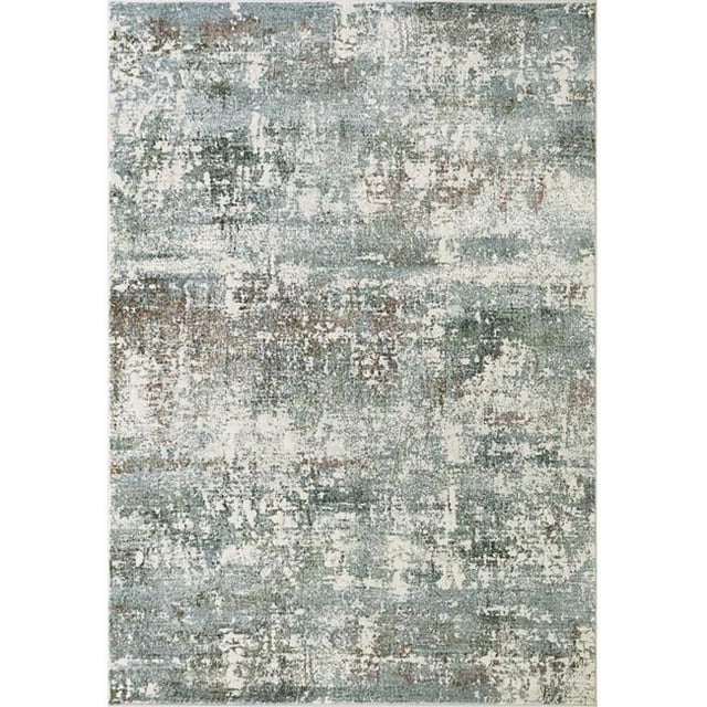Dynamic Rugs EC46635665626 3 ft. 11 in. x 5 ft. 7 in. Eclipse 63566 Rectangle Contemporary Area Rug - 5626 Grey & Multi Color