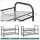 thumbnail image 4 of Zapatero SONGMICS de 2 niveles para armario, 8 pares, metal negro, 4 of 7