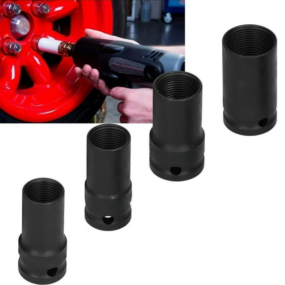 FOR 4pcs Locking Wheel Nut Removal Sockets Removers Extractors Kit Aluminum Alloy Car Tool
