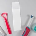 thumbnail image 4 of OUNONA 5Pcs Washable Plastic Tongue Scraper Storage Box with Clear Cover for Travel Use, 4 of 8