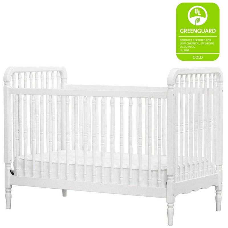 million dollar baby liberty crib white