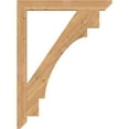 thumbnail image 3 of Ekena Millwork 3 1/2"W x 34"D x 46"H Merced Slat Smooth Bracket, Western Red Cedar, 3 of 4
