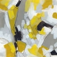 thumbnail image 2 of Vess, June Erica 15x15 Gold Ornate Wood Framed with Double Matting Museum Art Print Titled - Citron Confetti I, 2 of 4