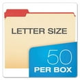 thumbnail image 7 of Color Tab File Folders, 1/3-Cut Tabs, Letter Size, Manila, 50/box | Bundle of 5 Boxes, 7 of 7
