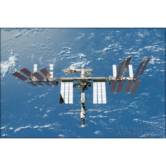 24"x36" Gallery Poster, international space station p1