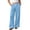 Blue, variant on DJDLJWCJ Teen Girls Fleece Lined Sweatpants 5-15 Thickened Winter Warm Wide Leg Athletic Pants Elastic Waist Side Pocket Casual Pants Blue Size 7