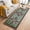 Green, variant on Runner Rugs 2x6 Ft, Vintage Geometric Non Slip Area Rugs for Kitchen Bedroom Entryway, Green Brown Abstract Plaid Checkered Washable Carpet Runner Rug Floor Mats for Bedroom Home Decor