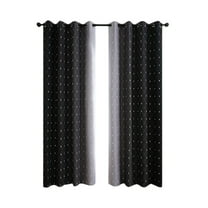 geerera 63x52 Inch Gradient Blackout Curtain Set of 2 - Elegant Thermal Insulated Panels for Bedroom, Living Room & Balcony, Sun Blocking Drapes