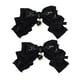 thumbnail image 1 of 2 pinzas para el pelo con lazo Lolita, accesorios para el cabello, decoración para mujer, para cosplay, pinzas para dobles, pasadores hechos a Negro, 1 of 8