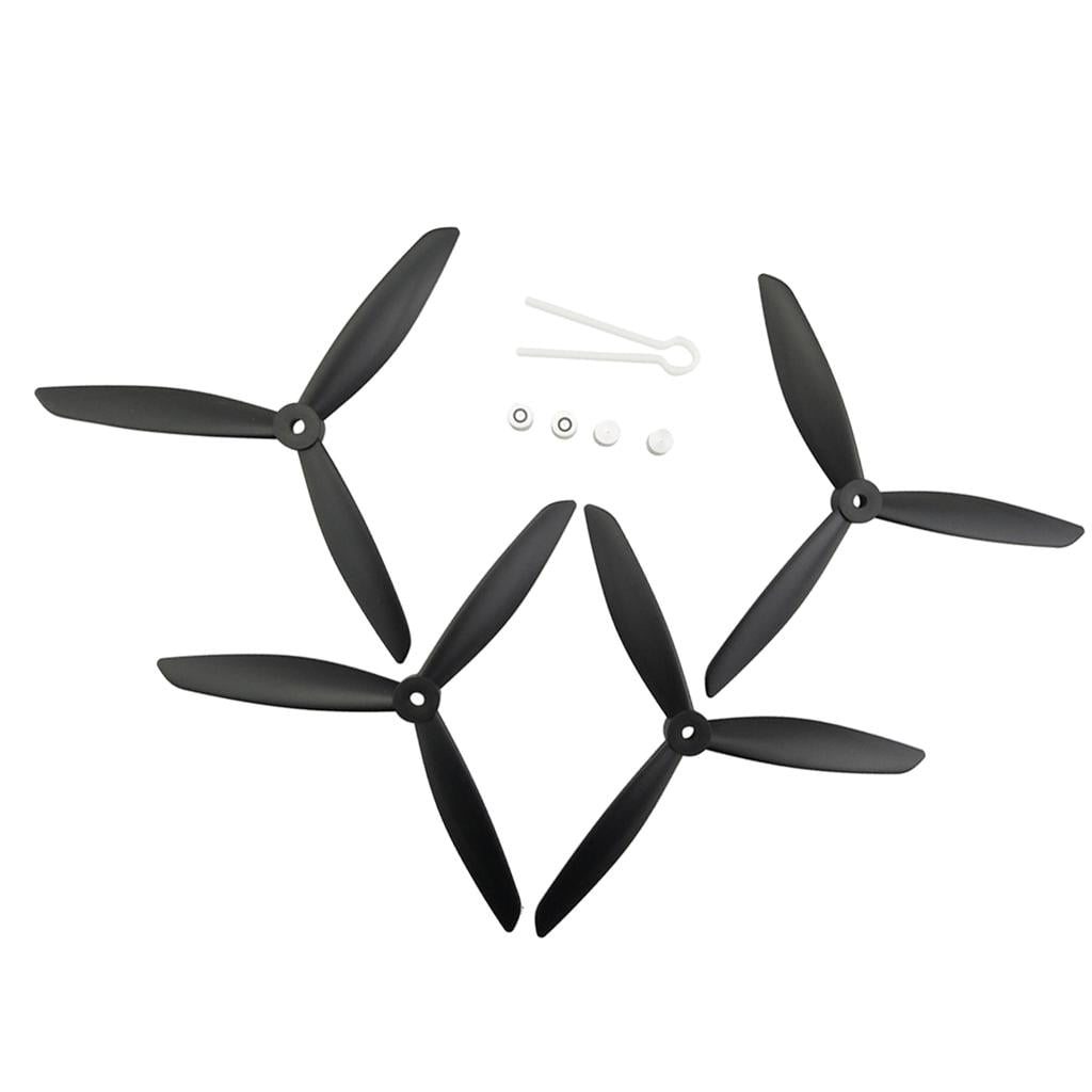4x Tres hélices CW CCW para Bugs 3 Quadcopters Negro Zulema Hélice de ...
