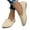 Beige, variant on Womens Comfortable Ballet Flats, Business Office Dress Shoes, Dressy Round Toe Slip On Work Flats Blue 8.5