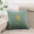 thumbnail image 1 of Wzzjkit Solid Color Pillow Nordic Embroidery Office Chair Back Cushion Pillow, 1 of 6
