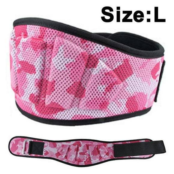 Cinturón de levantamiento de pesas de camuflaje Eva, hombres y mujeres, culturismo y fitness