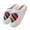 B White, variant on Wovix Unisex Valentine's Day Slippers Soft Plush Fluffy Warm Home Slippers Indoor Outdoor Slippers Soft Lightweight Plaid Couple Shoes Daily White 37