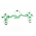 thumbnail image 3 of 2x Replacement Controller Green Conductive Film Keypad Flex Cable Ribbon for PS4, 3 of 4