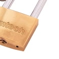 thumbnail image 3 of Amtech Long Shackle Brass Padlock 50mm, 3 of 4