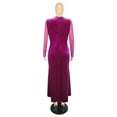 thumbnail image 6 of Plus Size Chic Curvy Women's Modern Dance Wear Standard Ballroom Dance Dresses Tango Practice Costume Waltz Performance Dancing Clothing, 6 of 6