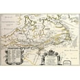 thumbnail image 2 of Champlain, Samuel De 18x13 Black Ornate Wood Framed with Double Matting Museum Art Print Titled - New France or Canada by Champlain, 2 of 4