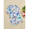 thumbnail image 3 of Musuos Baby Girl One-pieces Swimwear 6M 12M 18M 24M 3Y Summer Floral Print Short Sleeves Swimsuits for Toddler Bathing Suits Beachwear, 3 of 9