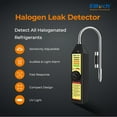 thumbnail image 2 of Detector de fugas de freón Elitech WJL-6000S HVAC Tester R22 R410A, 2 of 8